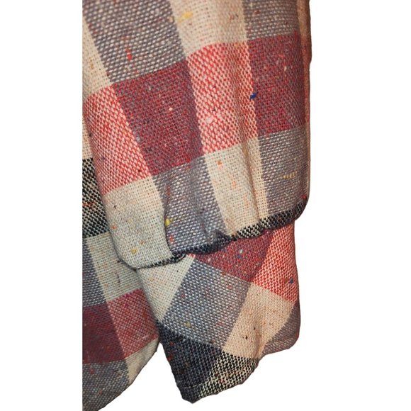 Vintage 1960s Womens Small Button Down Shirt Large Lapels SfPf Home•AP - Picture 6 of 10